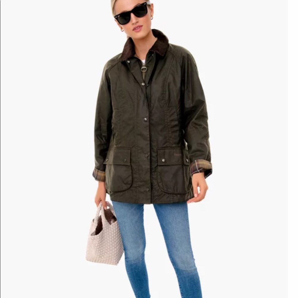 COPY - Barbour-Classic Olive Beadnell Wax Jacket